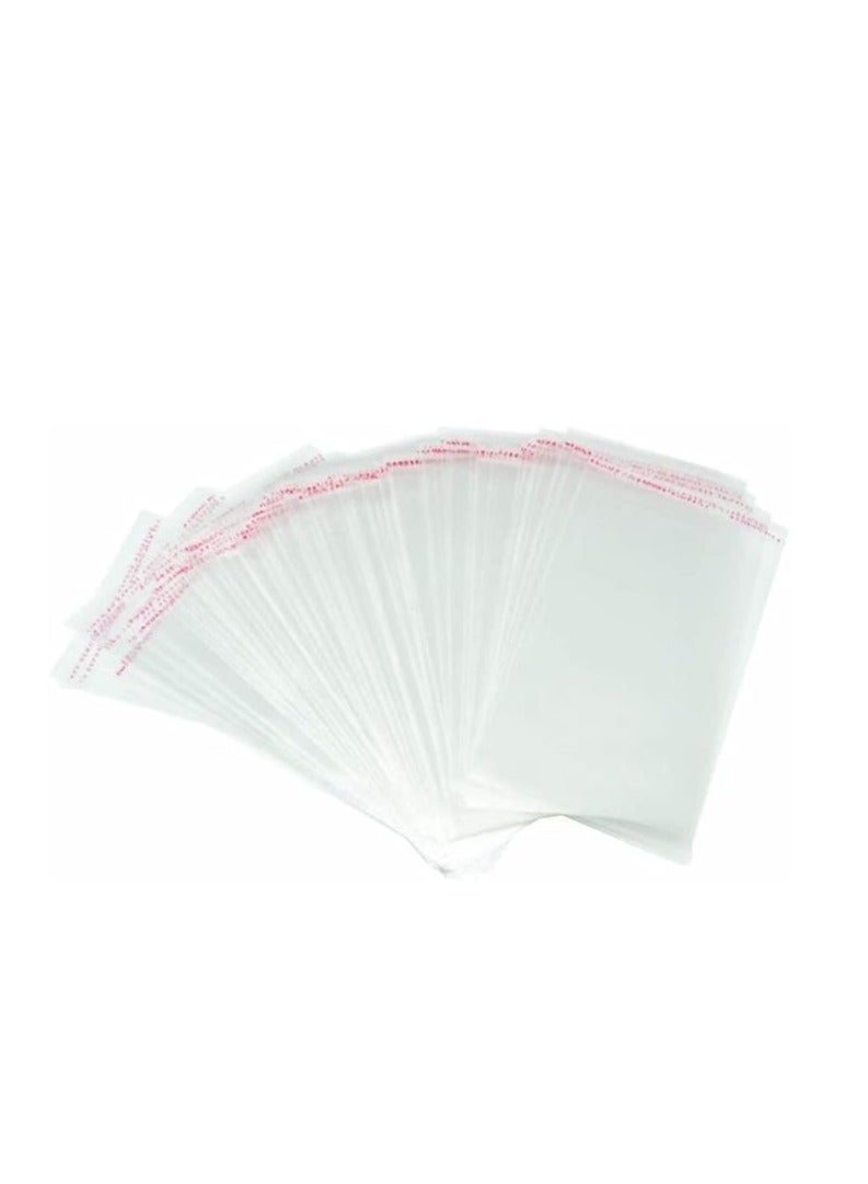Terabyte Seal Clear Cellophane Resealable Self Adhesive Bags (7 x 11in, 50 Pieces) - Image 2