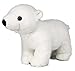 Ice King Bear Lifelike Baby Polar Bear Stuffed Animal Plush Toy 9 Inches Length - Image 2