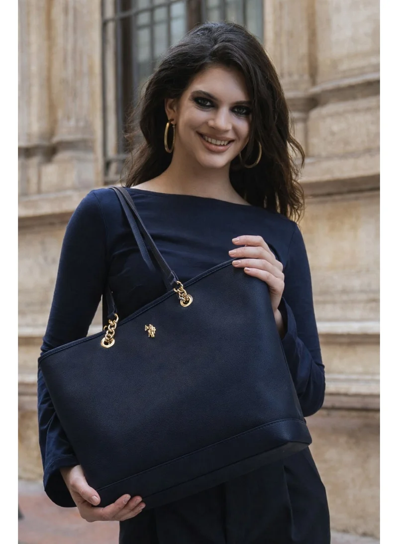U.S. Polo Assn. U.S. Polo Assn. Women's Shoulder Bag, Ladies Large Capacity Shoulder Bag Handbag Tote Bags Clutch Bag, Women's Leather Hobo Bag, Women's Tote Bag, Women's Shoulder Bag, Women's Hand Bag, Women's Travel Bag, for Office Sling Bag Side Bag and Girls College Students