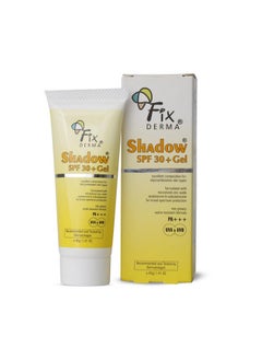 FIXDERMA Shadow Sunscreen Spf 30+ Pa+++ Gel | Sunscreen For Oily Skin, Body & Face | Sunscreen For Uva & Uvb Protection | Women & Men | Water Resistant- 40Gm  - Image 1