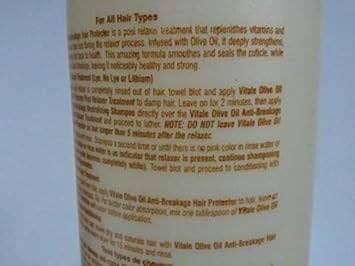 Vitale Olive Oil Anti Breakage Hair Protector 473ml - Image 5