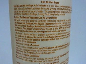 Vitale Olive Oil Anti Breakage Hair Protector 473ml - Image 4