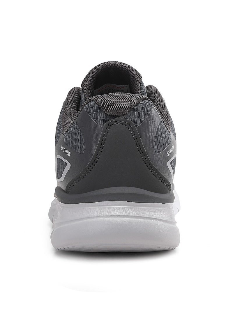 Sky View SKYVIEW Mens Sports Shoes Tennis Athletic Fashion Sneakers Lightweight Breathable Non Slip Walking Jogging Workout Gym Running Footwear Dark Grey  - Image 4