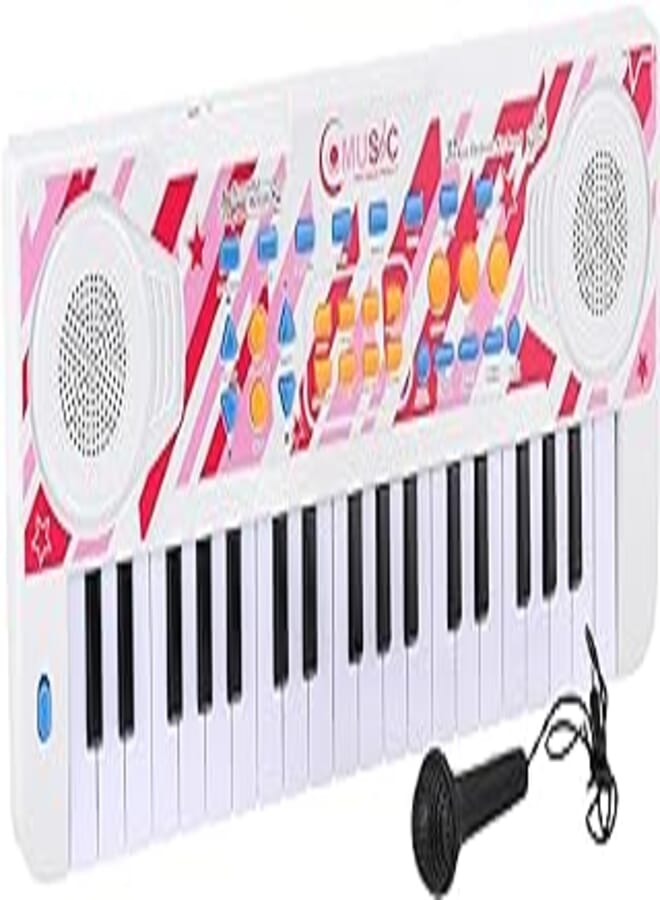 Electronic Keyboard 37 Keys With Microphone 