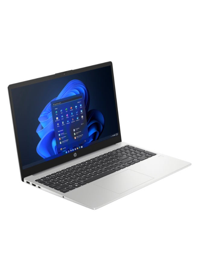 HP (Upgraded Version) 250 G10 Laptop With 15.6-inch Full HD Display, Core i3-1315U Processor/4GB RAM/256GB SSD/DOS(Without Windows)/Intel UHD Graphics/ /  / English/Arabic Silver - Image 2
