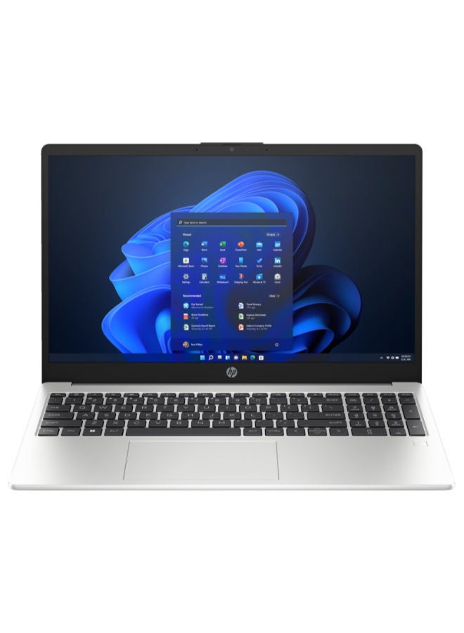 HP (Upgraded Version) 250 G10 Laptop With 15.6-inch Full HD Display, Core i3-1315U Processor/4GB RAM/256GB SSD/DOS(Without Windows)/Intel UHD Graphics/ /  / English/Arabic Silver - Image 1