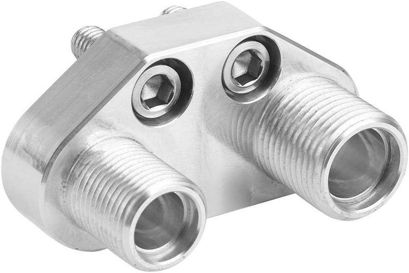 Aramox A/C Quick Connector Fittings, 6061-for Aluminum AC Compressor Adapter Fitting Polished Finish Fit for SD7B10 7176 - Image 3