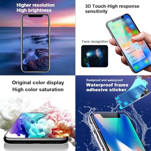 LMQ for iPhone 11 LCD Screen Replacement,Wholesale Full HD COF Screen Digitizer Display Assembly,with Waterproof Adhesive,Compatible with iPhone 11 Screen Replacement 6.1 inch(A2111,A2223，A2221),No Tools - Image 4