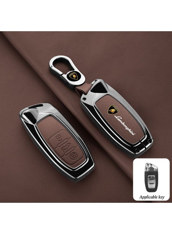 Generic Suitable for Lamborghini key covers, Aventador, Huracan, Urus sports car high-end men's and women's key shells modification buckle bags  - Image 1