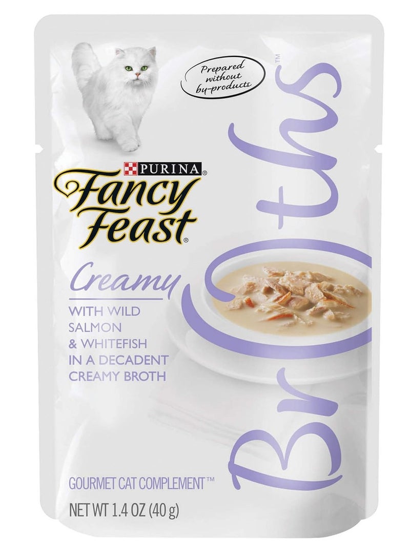 بورينا طعام القطط الرطب بورينا فانسي فيست كلاسيك بنكهة السلمون والسمك الأبيض - 40 غرام - Image 1