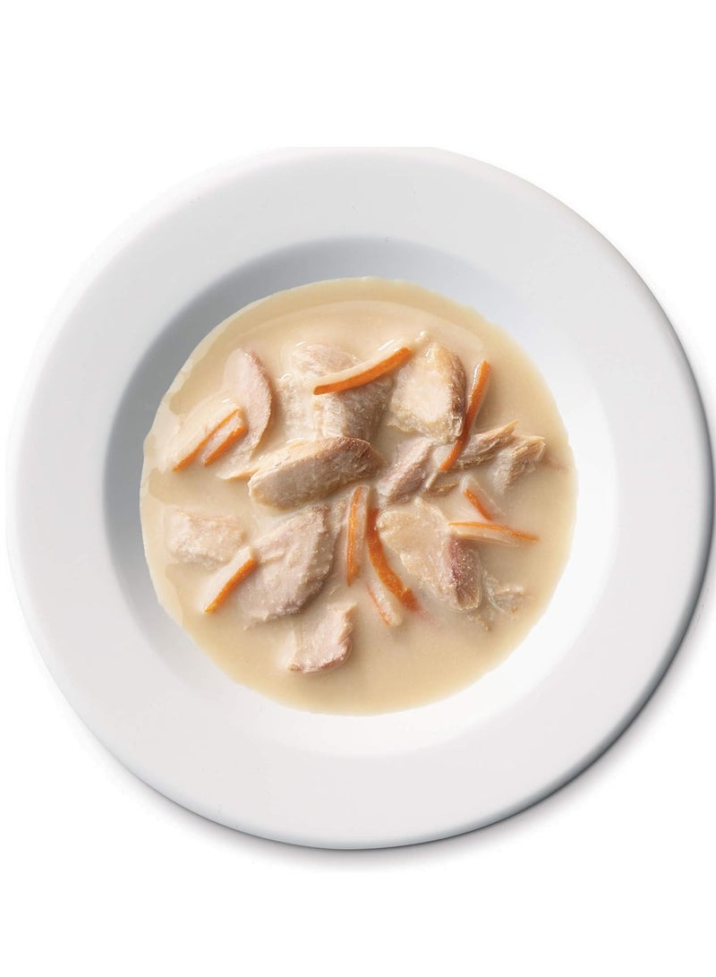 بورينا طعام القطط الرطب بورينا فانسي فيست كلاسيك بنكهة السلمون والسمك الأبيض - 40 غرام - Image 2