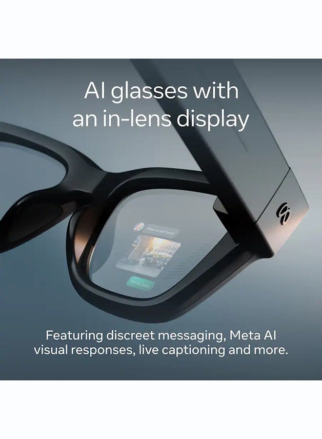 ميتا Meta - Ray-Ban Display & Neural Band | AI glasses with in-lens display, Standard Size 1, Sand - Image 4