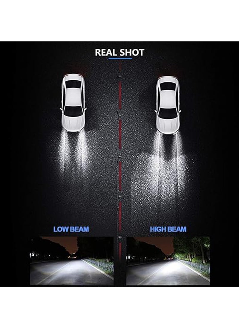 Toby's - Toby's TY60 MAX H1 2 Pieces 60Watts Car LED Headlight Bulbs Original 120W/Pair Power 12000 Lumens/pair With Color Temperature 6500K - Image 1