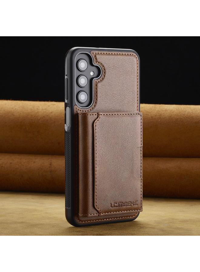 LC.IMEEKE Case For Samsung Galaxy A56 5G L5 Series Detachable RFID Card Bag Magsafe Phone Case - Image 2