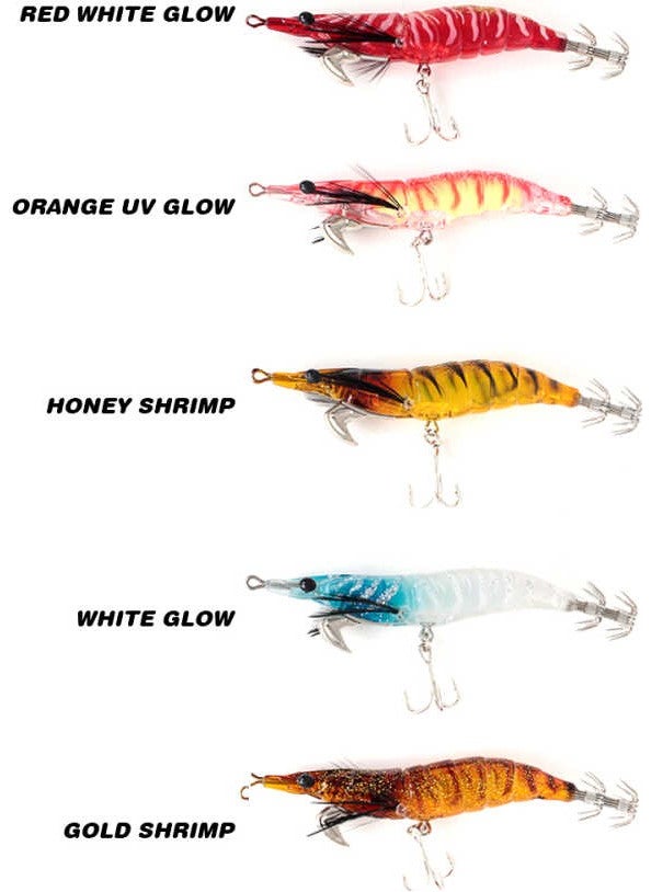 Ryuji - Live Squid 9cm 10.5gr White Glow-Standard - Image 1