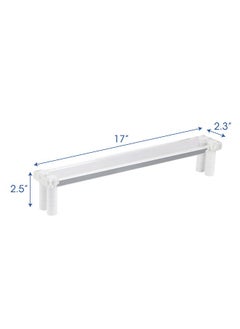 Falling In art Falling in Art 17Inches Artist Leaning Bridge Hand Rest, Transparent Acrylic Wrist Leaning Bridge with Adjustable Height, Art Drawing Tool for Detailed Painting or Sketching  - Image 4