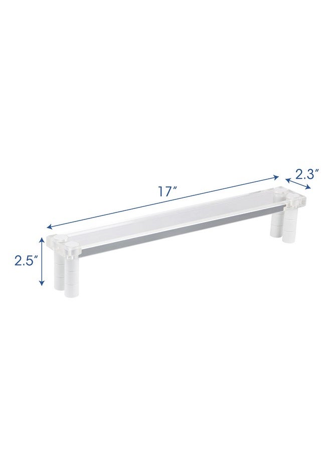 Falling In art Falling in Art 17Inches Artist Leaning Bridge Hand Rest, Transparent Acrylic Wrist Leaning Bridge with Adjustable Height, Art Drawing Tool for Detailed Painting or Sketching  - Image 4