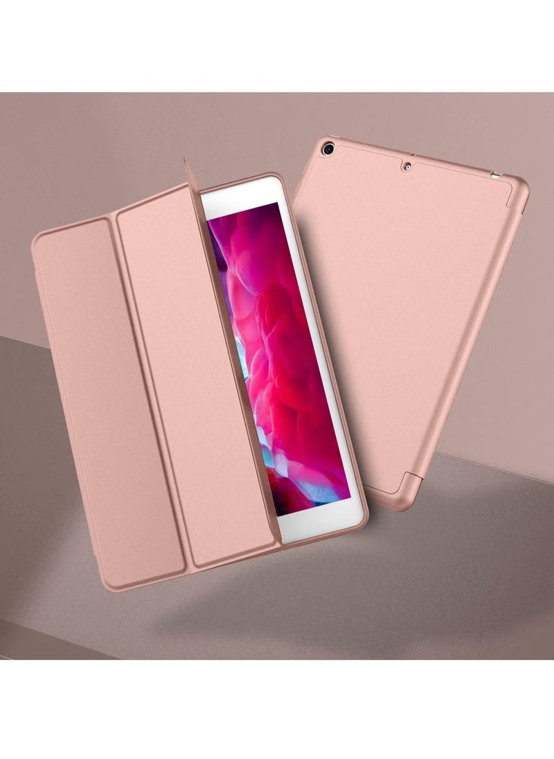 IAF iPad 9.7 Case (2018/2017, 6th/5th Gen) Smart Cover with Pencil Holder â€“ Soft Silicone Back, Full Body Protection, Auto Wake/Sleep, Rose Gold - Image 5
