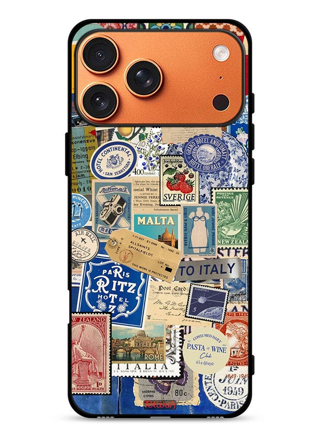 Tolwak Apple iPhone 17 Pro Max Protective Case Cover Stickers Of Different Cities - Image 1