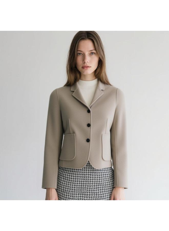 Zara [Solid Color] Women'S Casual Versatile Minimalist Tailored Fashion Lightweight Comfortable Office Solid Color Suit - Image 2