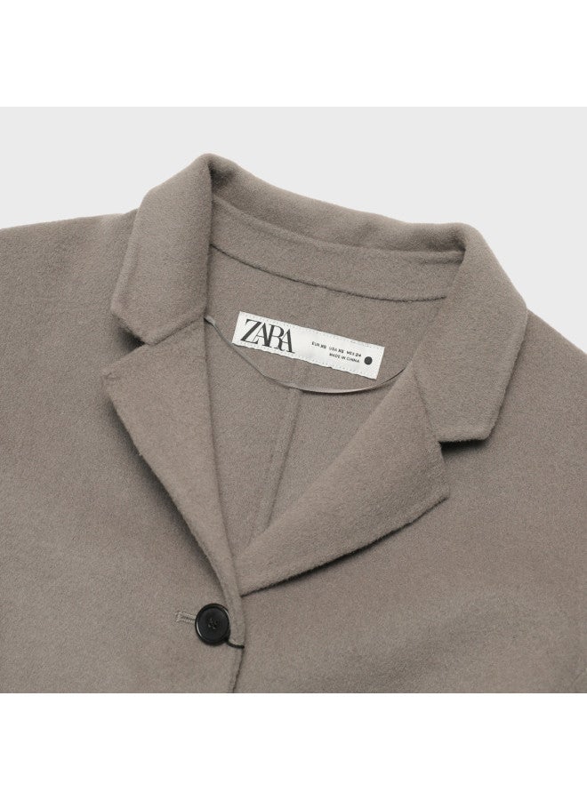 Zara [Solid Color] Women'S Casual Versatile Minimalist Tailored Fashion Lightweight Comfortable Office Solid Color Suit - Image 4
