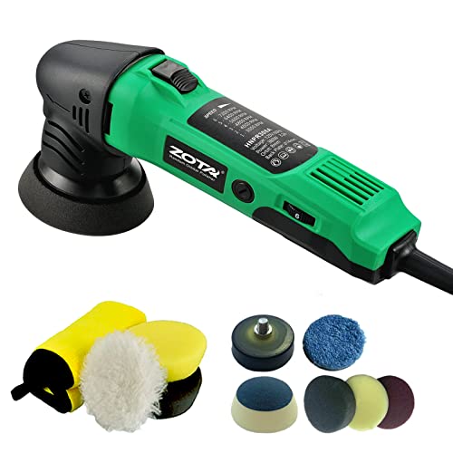 ZOTA Mini Polisher 2inch 3inch Car Buffer Polisher with 8mm Random OrbitalCar Polishers and Buffers for Car DetailingVariable Speed Small Buffer Polisher - Image 1