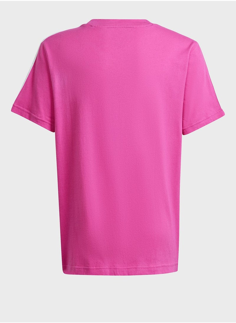 Adidas - Kids 3 Stripes T-Shirt - Image 1