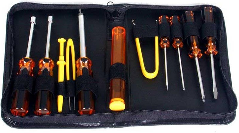 StarTechcom 11 Piece Computer Tool Kit  PC Repair Tool Kit with Zippered Vinyl Carrying Case  TAA CTK200 - Image 2