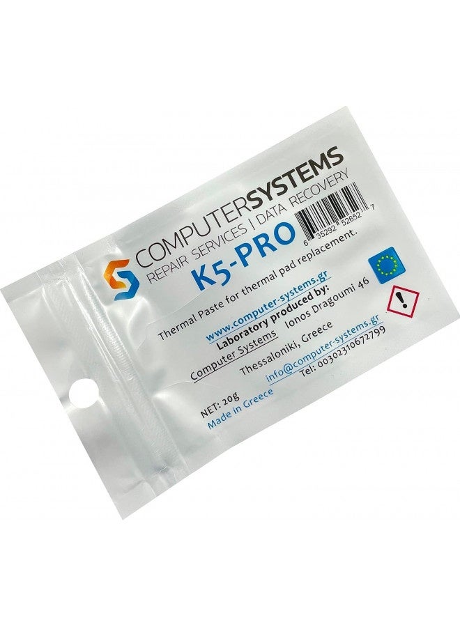 K5 Pro Viscous Thermal Paste For Thermal Pad Replacement 20G (Apple Imac, Sony Ps4 And Ps3, Xbox, Acer Aspire Etc)  - Image 2