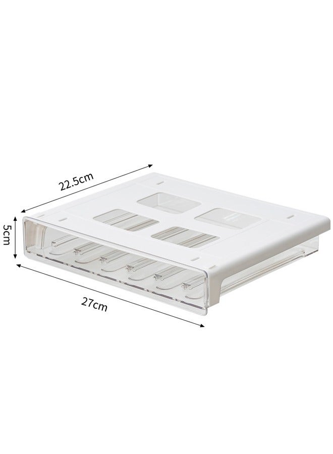 BF HOME Capsule Coffee Pod Holder Wall Mounted Organizer with Drawer for Kitchen and Office Coffee Capsule Organiser No Drilling Required - Image 3