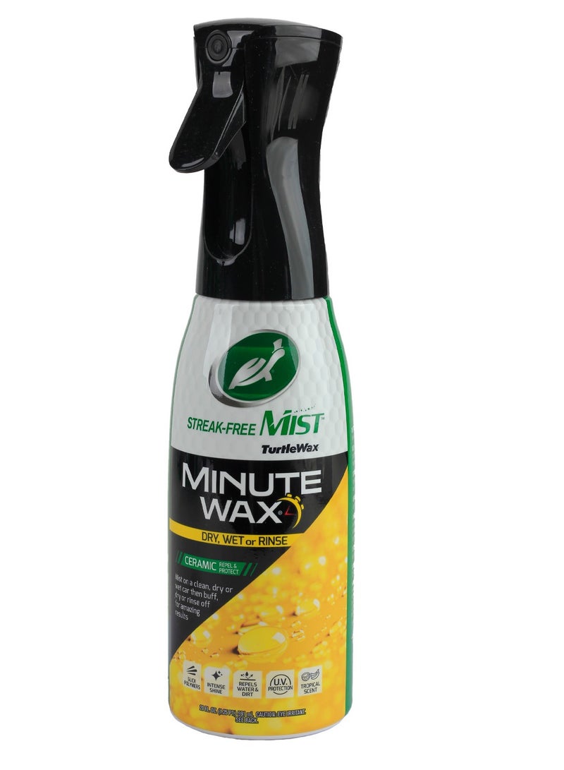 TurtleWax Streak-Free Mist Minute Wax Dry, Wet Or Rinse - Image 1