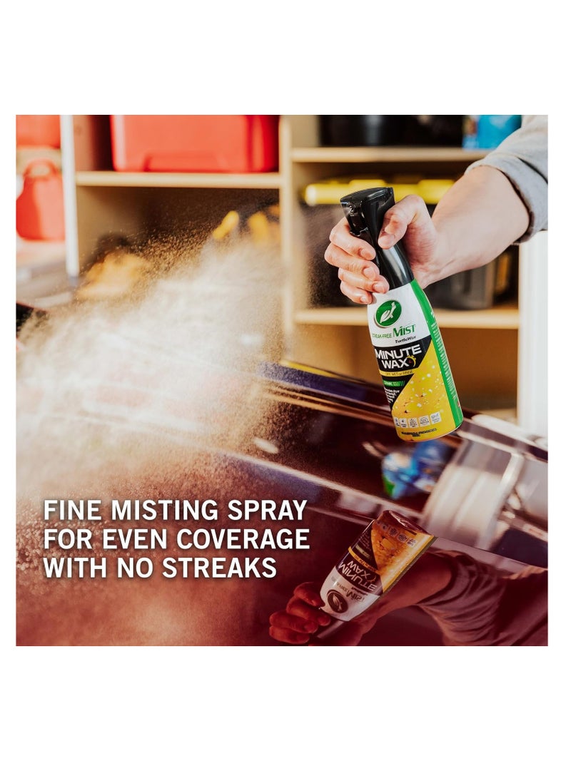 TurtleWax Streak-Free Mist Minute Wax Dry, Wet Or Rinse - Image 3