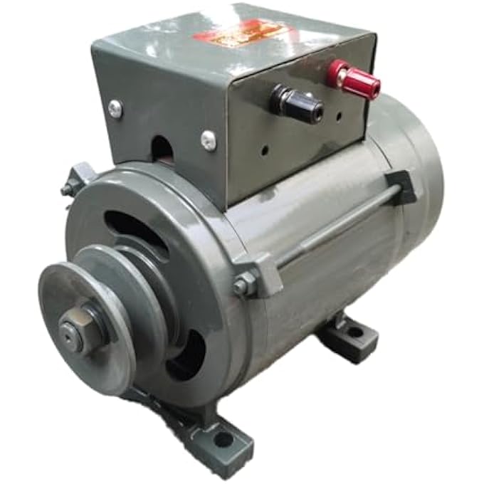 OLONETO 500-1500 RPM Low Speed Permanent Magnet Brushless Alternator, 1000W 220V Pure Copper Coil With Voltage Stabilizer, For Diesel And Hydroelectric Generators - Image 1