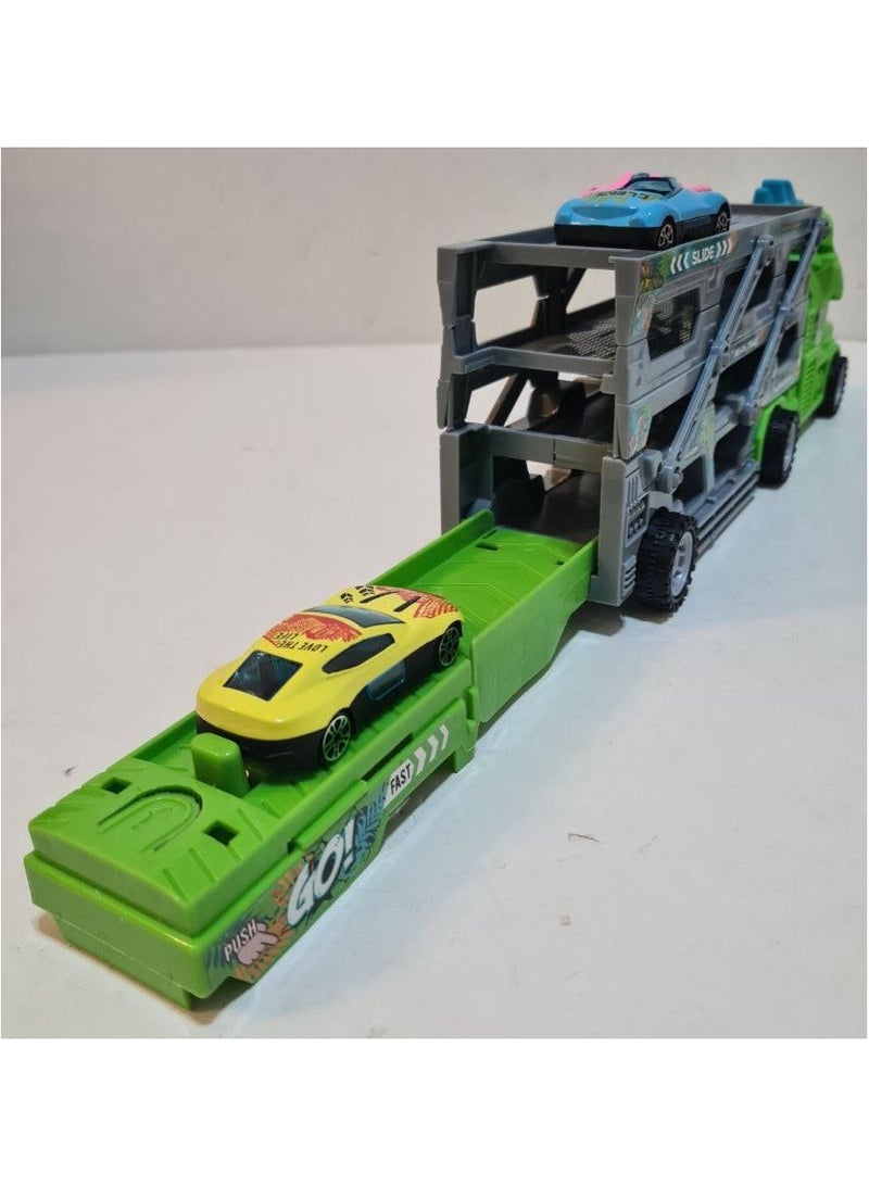 BIG DINOSAUR TRUCK/4SMALL CARS - Image 3