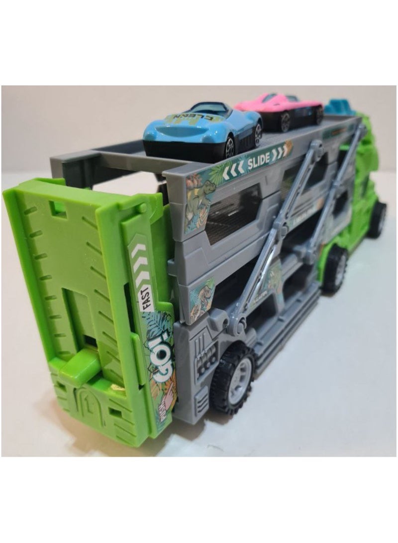 BIG DINOSAUR TRUCK/4SMALL CARS - Image 5