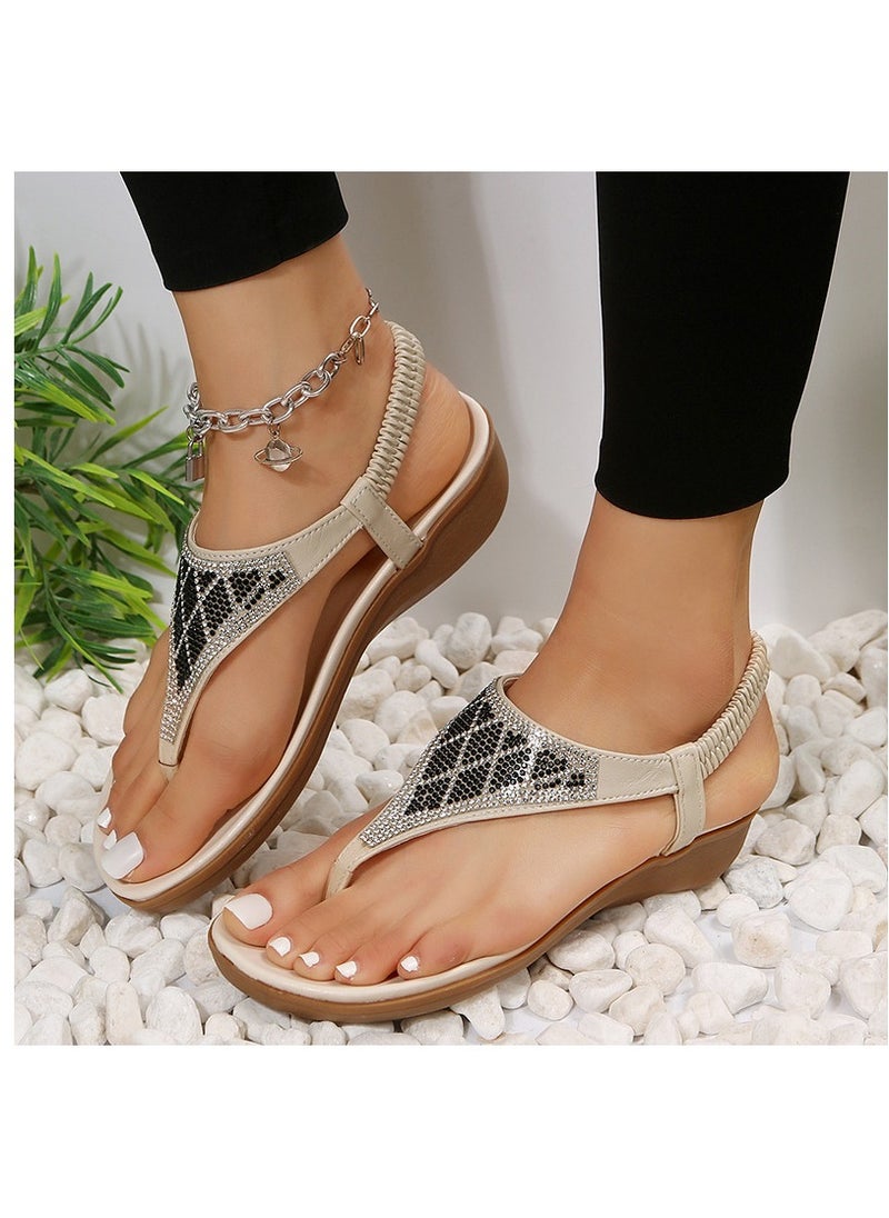 KUYING - Summer Fashion Flat Sandals - Image 1