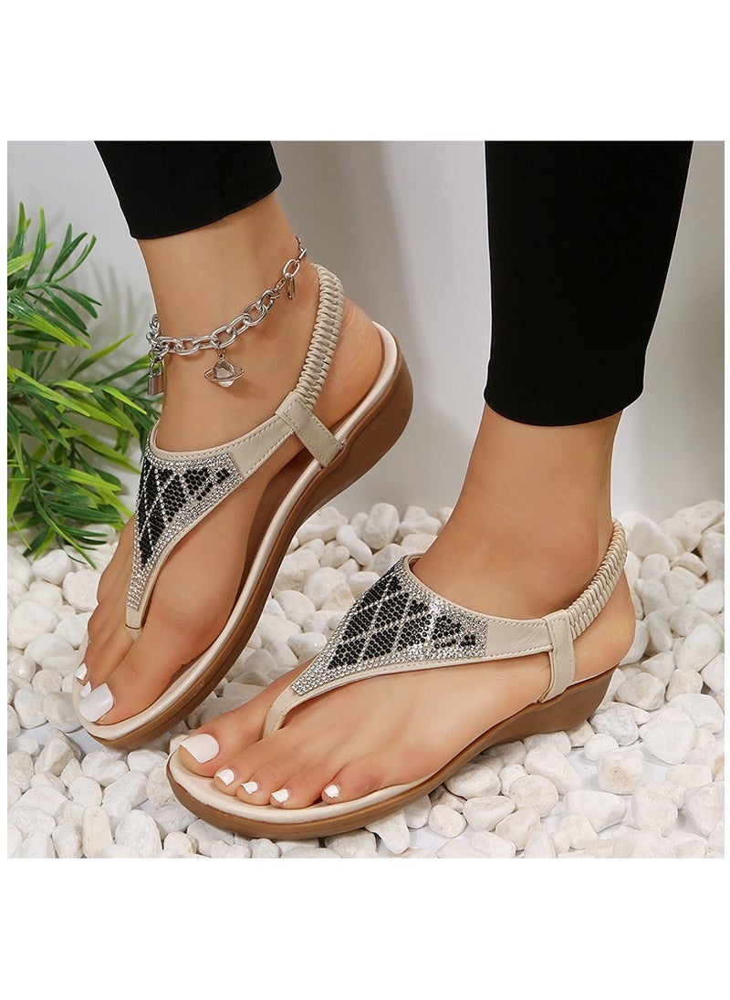 KUYING - Summer Fashion Flat Sandals - Image 1