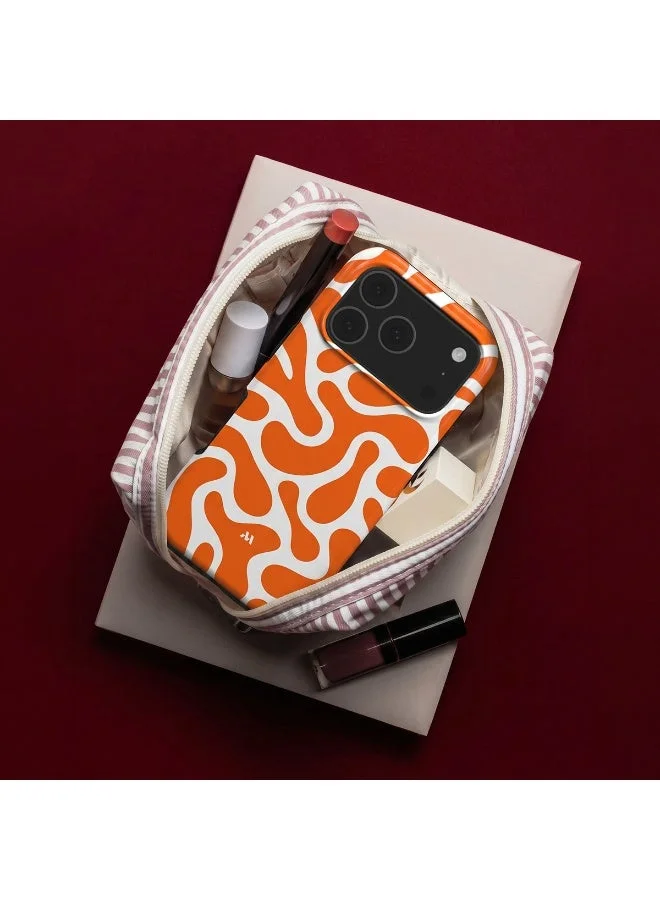 Mobcos Mobcos iPhone 17 Pro Max Fluid Sunset Mobcos iPhone 17 Pro Max Fluid Sunset Premium Case Compatible with Hybrid Dual-Layer Hard Shell + Silicone Protection - Scratch-Resistant Shockproof Mobile Cover  | Best Price UAE