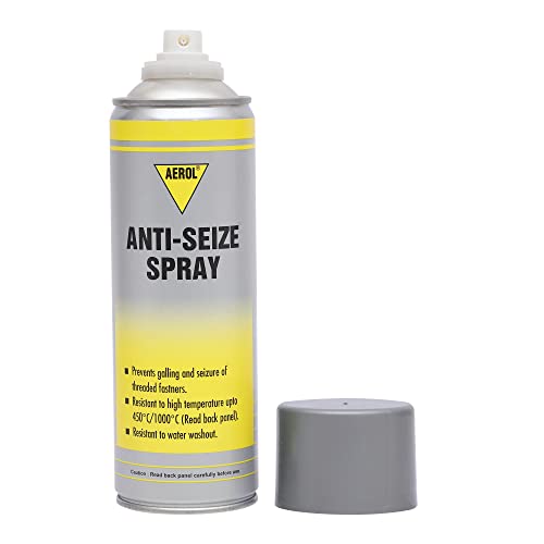 Aerol Copper Anti-Seize Lubricant Spray, Grade 3030 (300gm) | Prevents Seizure, Galling & Corrosion of Bolts, Fasteners & Threaded Connections | Metallic Brown, Serviceable Temperature, 30 to 1000°C - Image 2