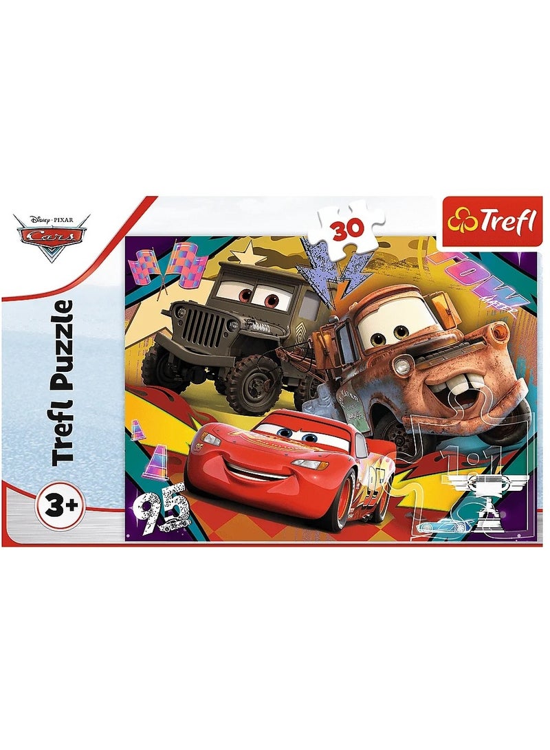 Trefl - Speeding Cars 30 Pieces - 18293 - Image 3