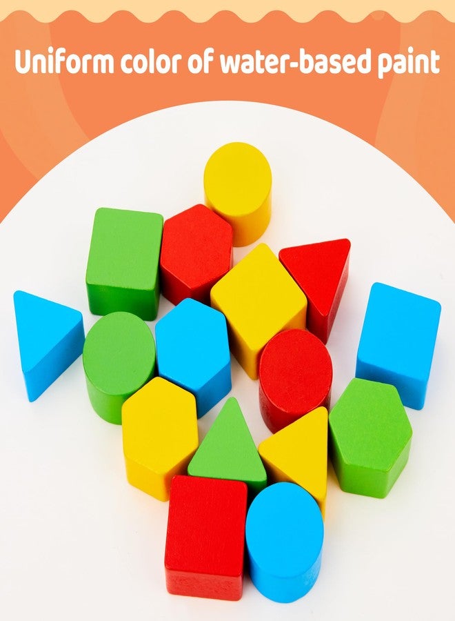 Amviner Wooden Puzzle Board for Seniors with Dementia, Color Shape Number Match - Image 4