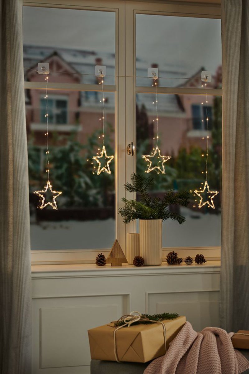 Tchibo LED Lighting Curtains, White  - Image 1