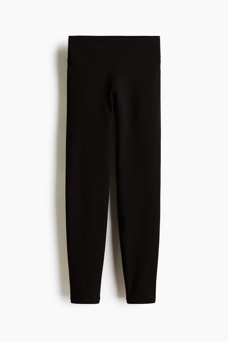 H&M Fleece-lined sports leggings with SoftMove™