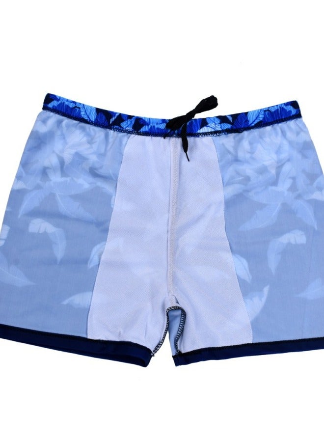 Generic Men's Swimming Trunks Quick-drying Boxer Large Size Anti-embarrassment Shorts Men's Clothing Swimwear Equipment Beach Swimming Trunks For Men-Color:Shark Camouflage Swim Trunks-Size:Average Size [Suggested 2-foot 33.33 Cm-66.67 Cm 6]]  - Image 4
