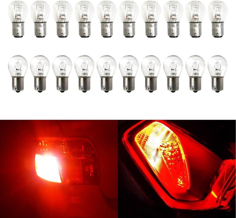XSPANDER 20x 1156 + 1157 12v Car Tail Signal Brake Light Bulbs 3157 Car Reverse Light Turn Signal Lamp - Image 3