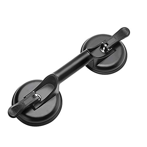 FCHO Glass Suction Cups Heavy Duty Aluminum Handle Glass Holder Hooks to Lift Large Glass/Moving Glass/Pad for Lifting/Dent Fixer - Image 1