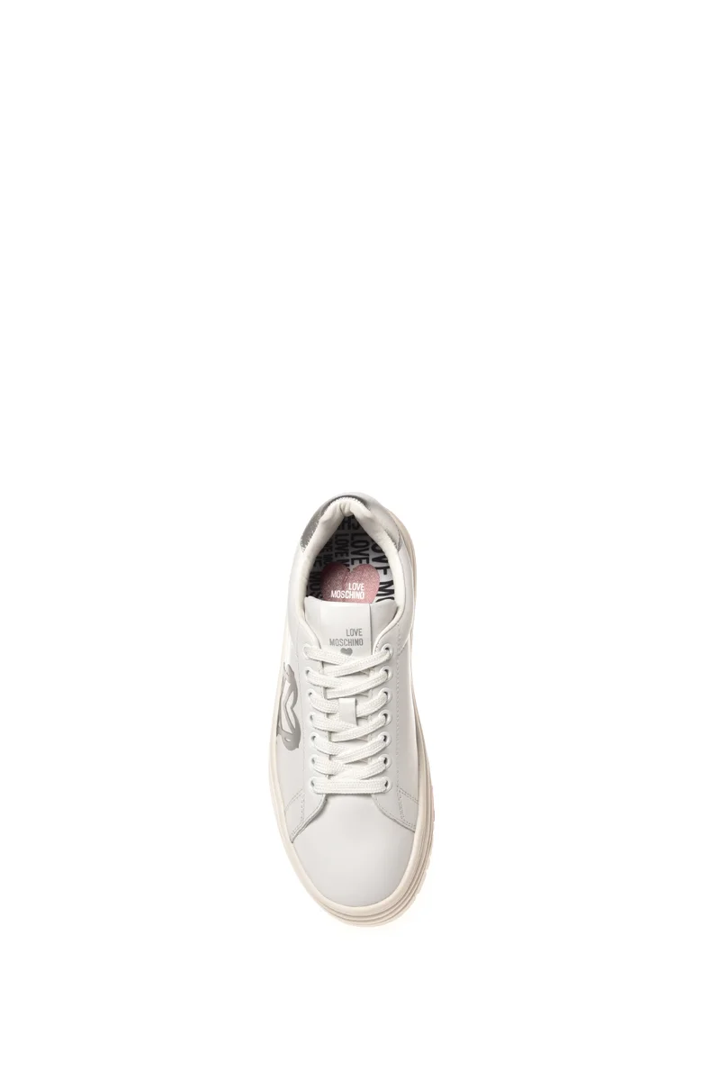 Love Moschino Lace Up Low Top Sneakers