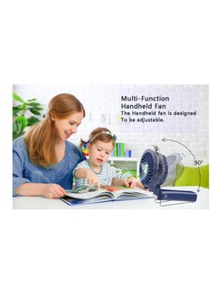 HandFan HandFan Portable Handheld Misting Fan, Rechargeable Personal Mister Fan, Battery Operated Spray Water Mist Fan  - Image 3