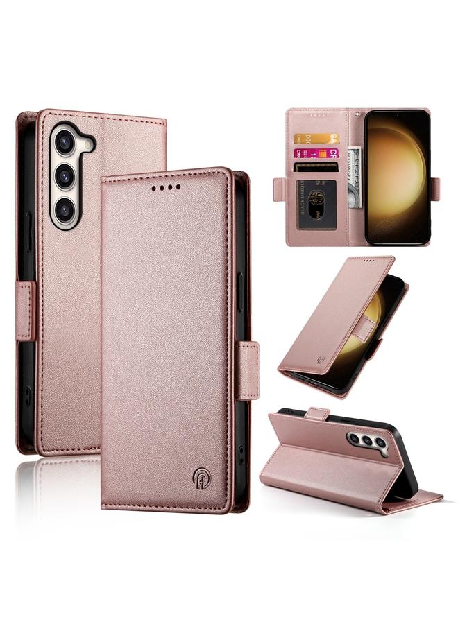 اس-توب جراب لهاتف Samsung Galaxy S23+ 5G مع مشبك جانبي مغناطيسي من الجلد المصقول - Image 1