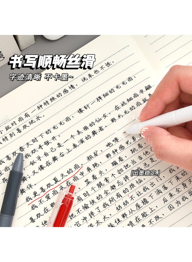 HELPS Creative Press Pen, High-looking, Smooth And Quick-drying Small White Pen St Head 0.5mm Signature Brush Pen Gel Pen - Image 2